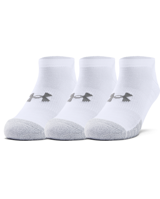 Unisex HeatGear® No Show Socks 3-Pack