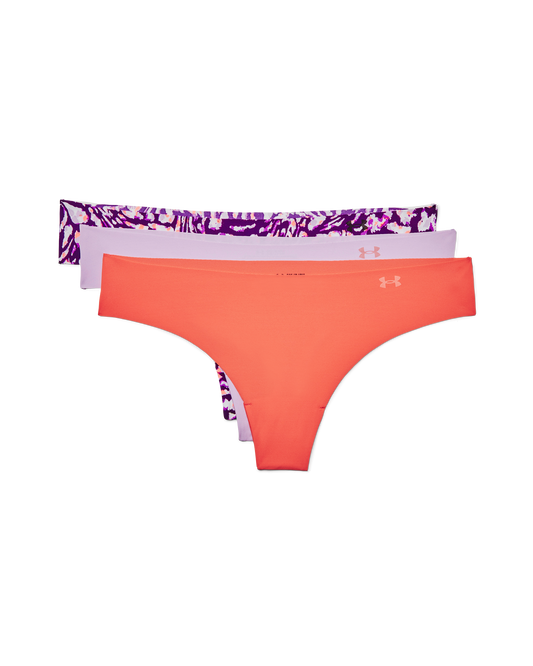 Women's UA Pure Stretch Thong 3-Pack Underwear