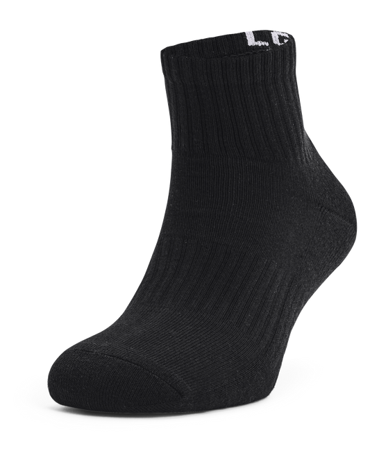 Unisex UA Core Quarter 3-Pack Socks