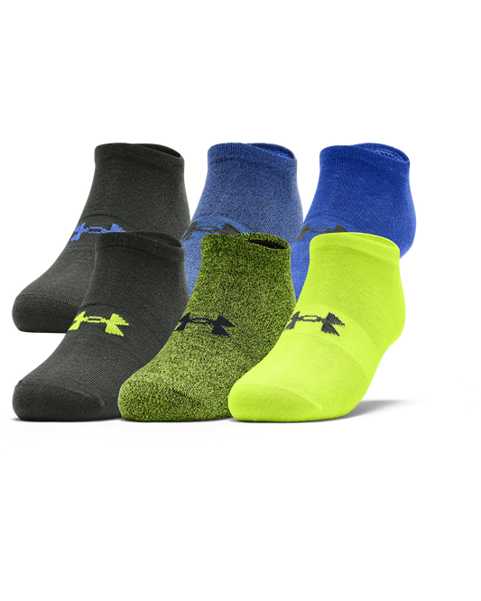 Men's UA Essentials No Show Socks - 6-Pack