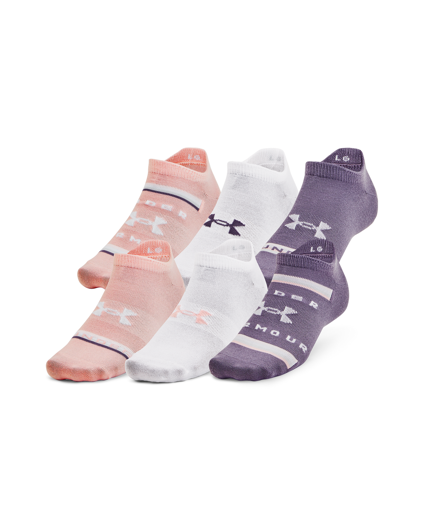 Unisex UA Essential 6-Pack No Show Socks