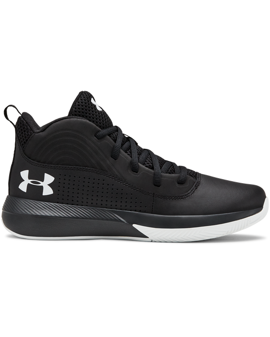 Grade School UA Lockdown 4 Basketball Shoes