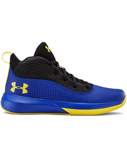 Grade School UA Lockdown 4 Basketball Shoes