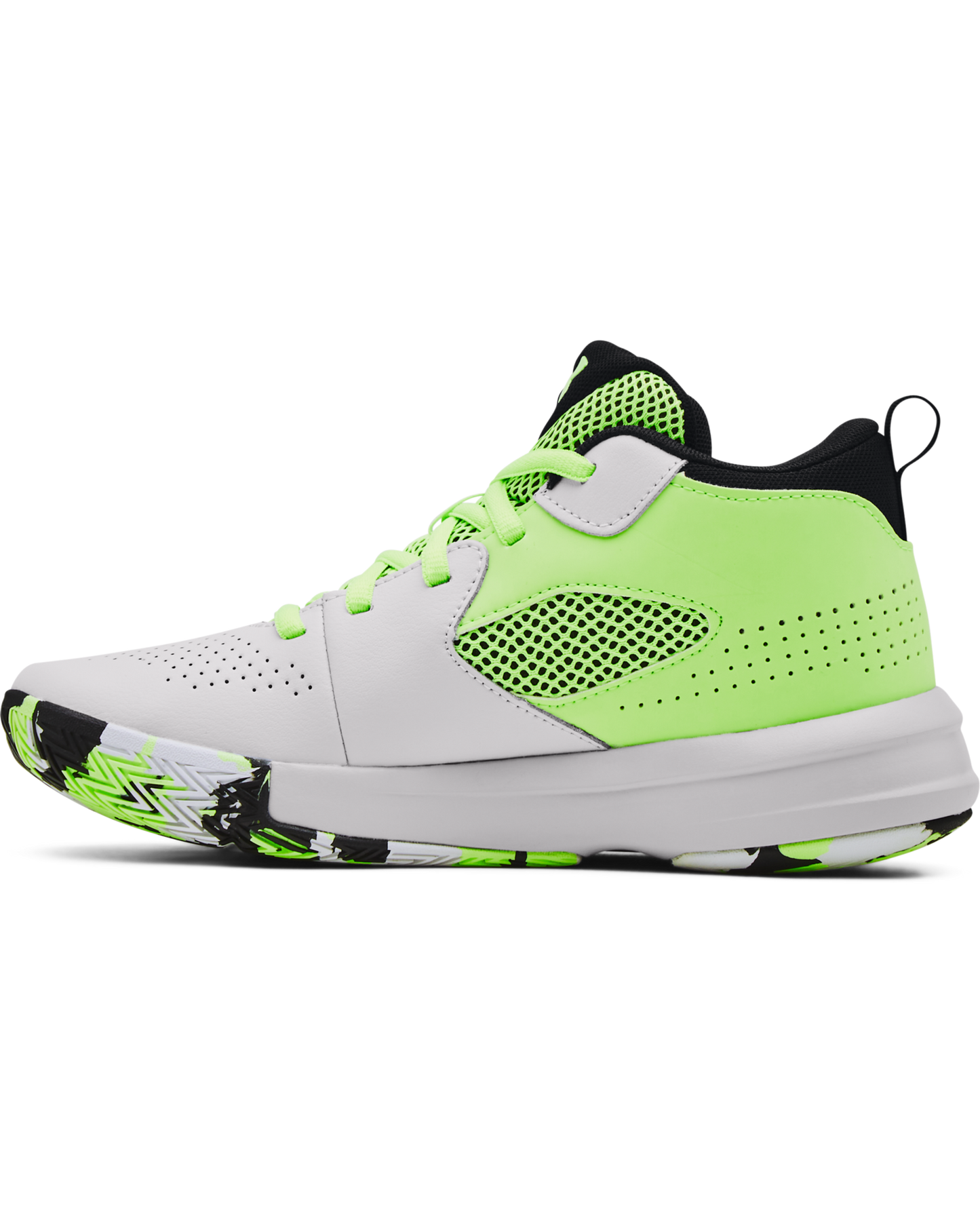 Grade School UA Lockdown 5 Basketball Shoes