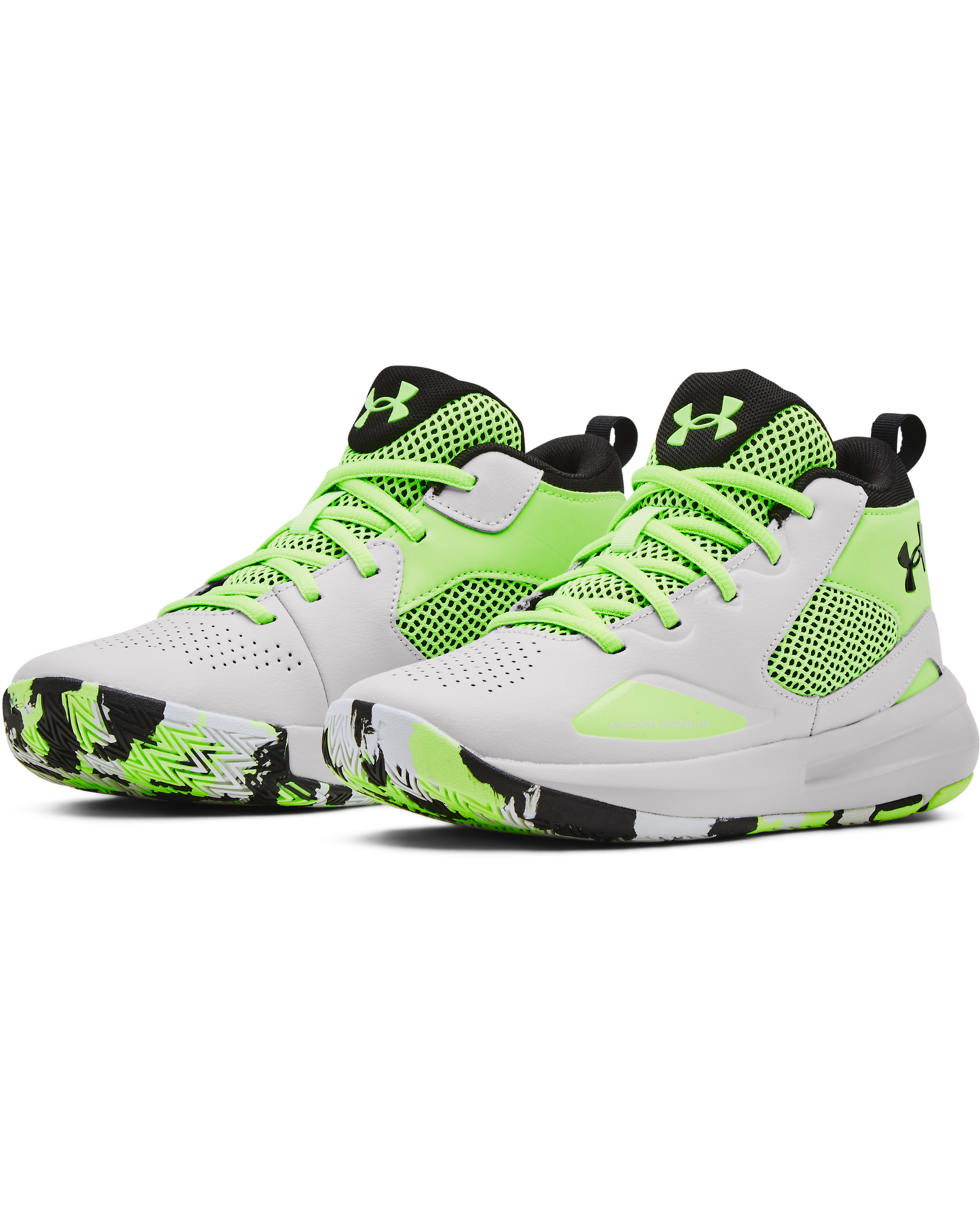 Grade School UA Lockdown 5 Basketball Shoes