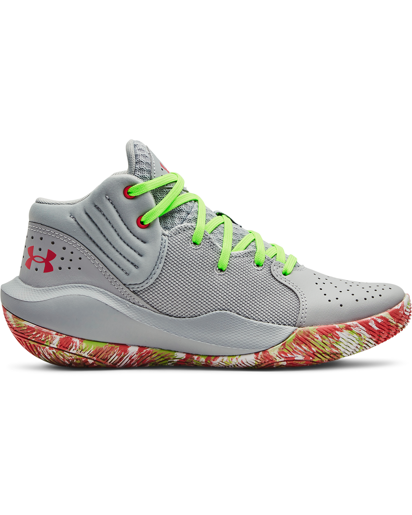 Grade School UA Jet '21 Basketball Shoes