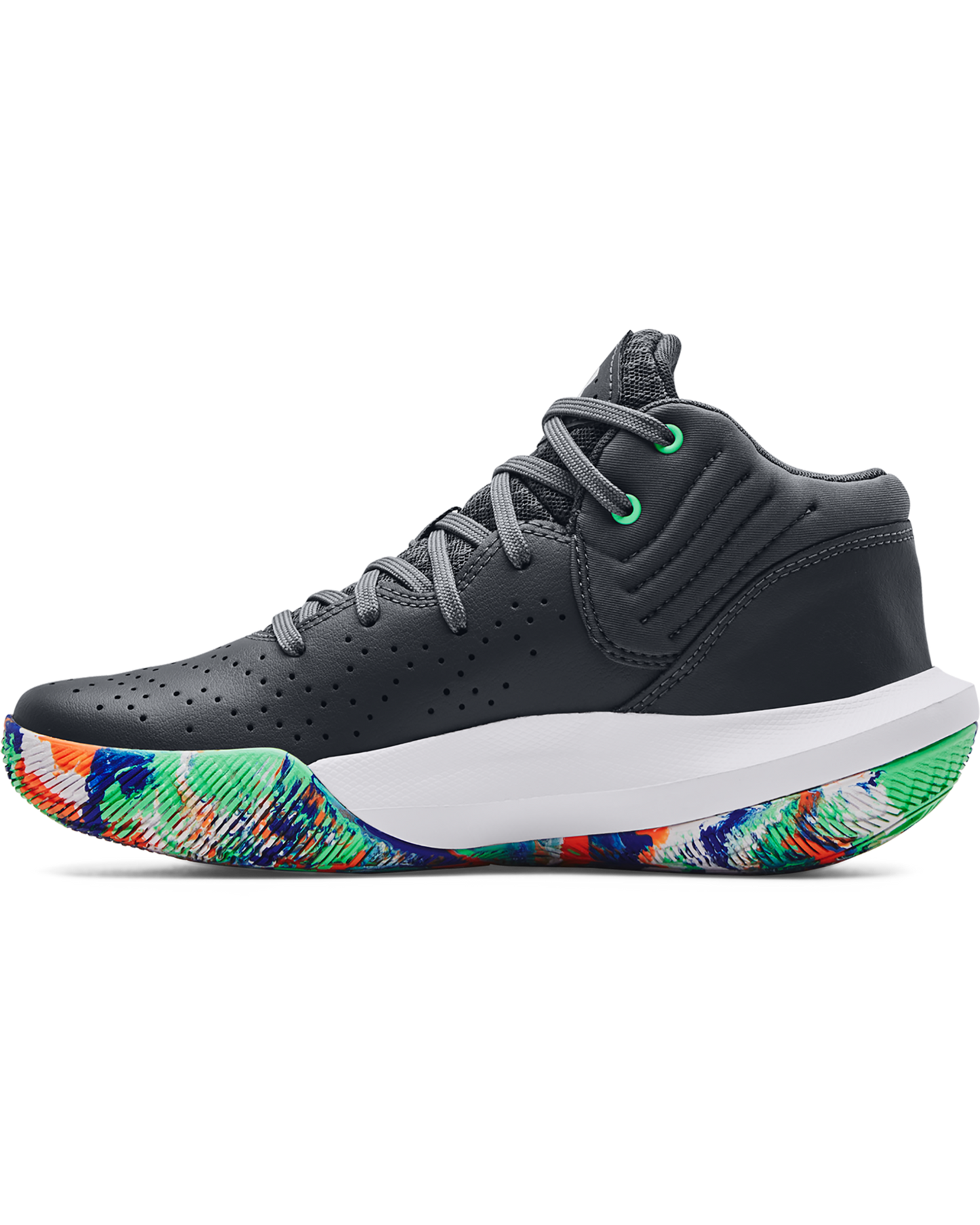 Grade School UA Jet '21 Basketball Shoes