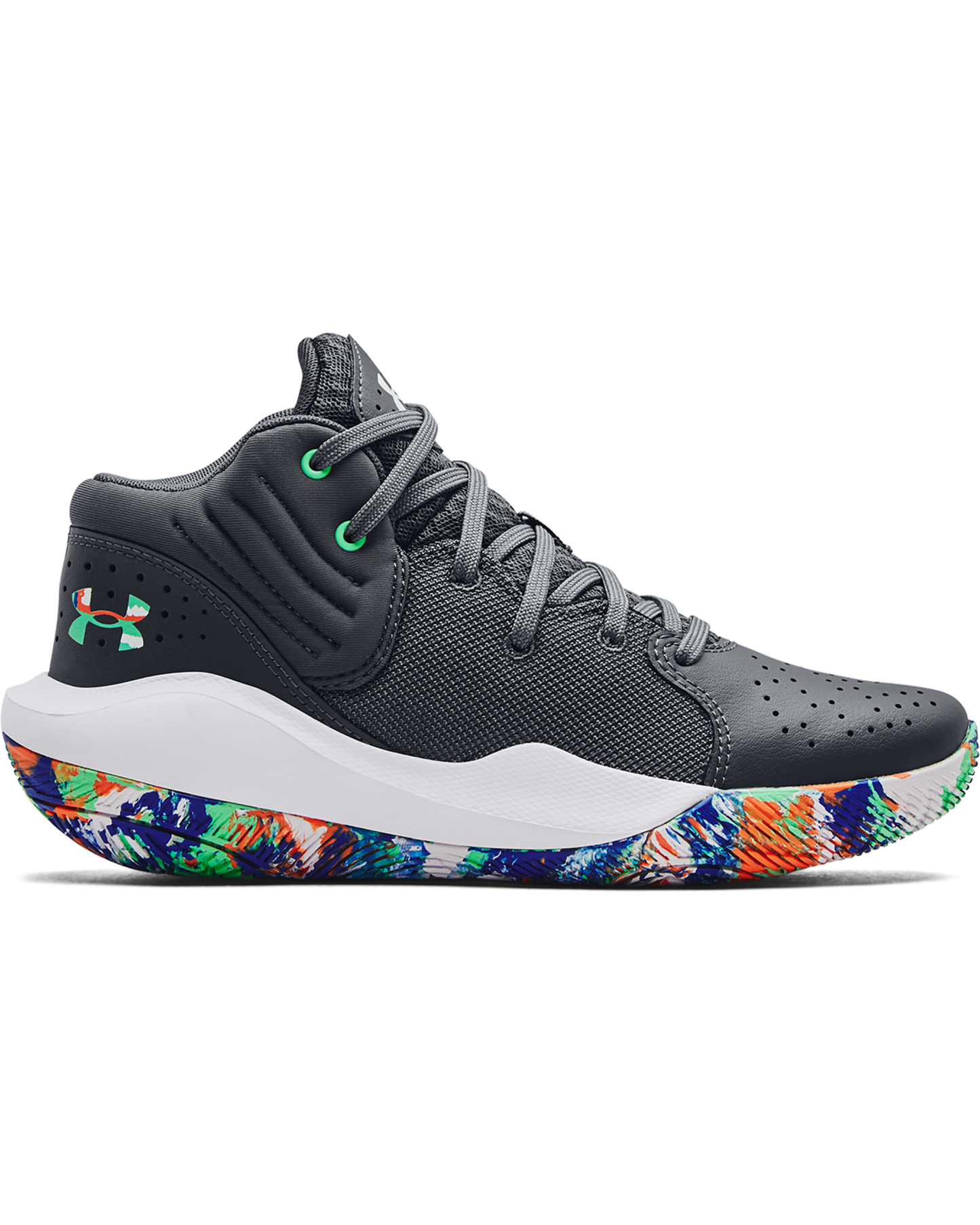 Grade School UA Jet '21 Basketball Shoes