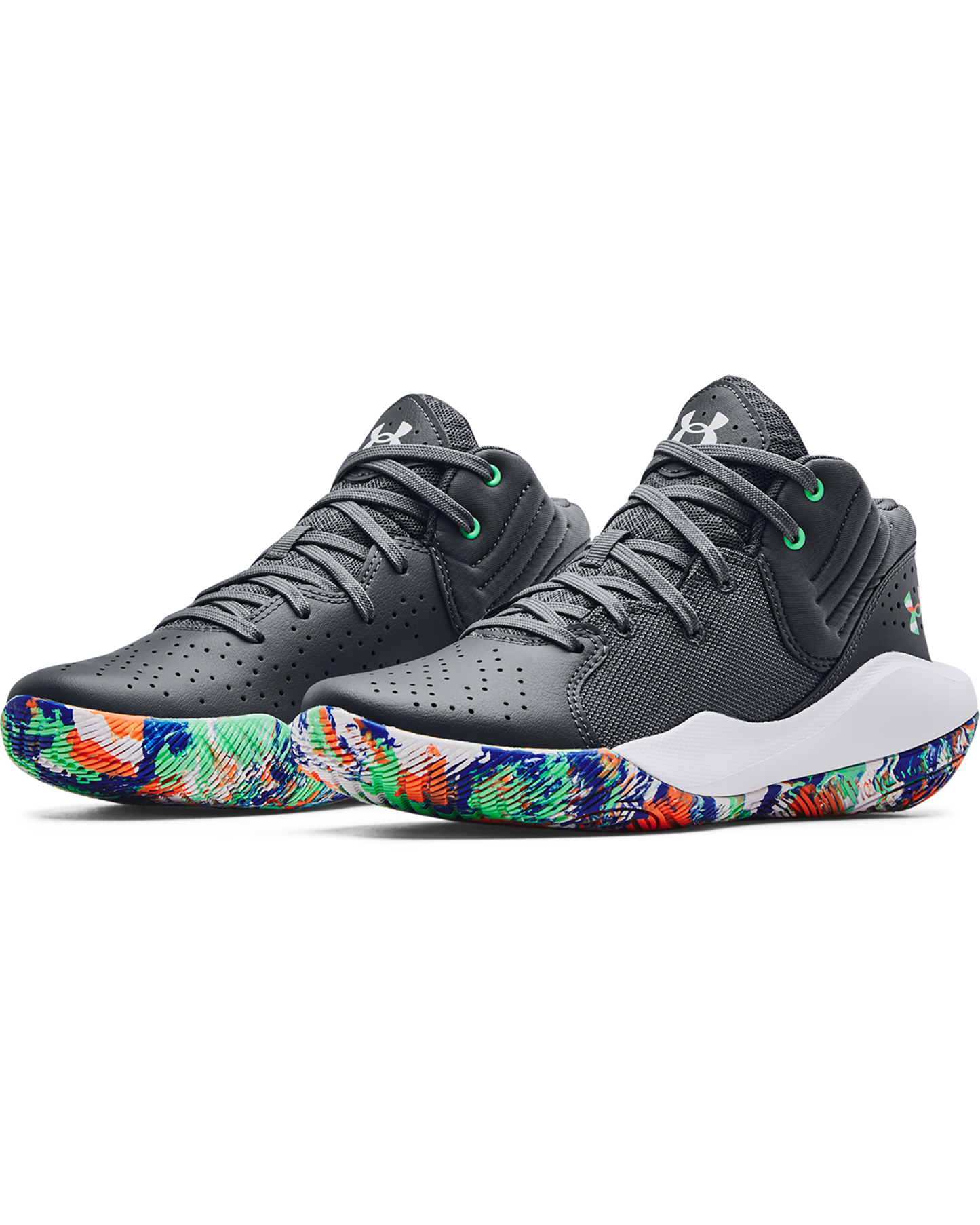 Grade School UA Jet '21 Basketball Shoes