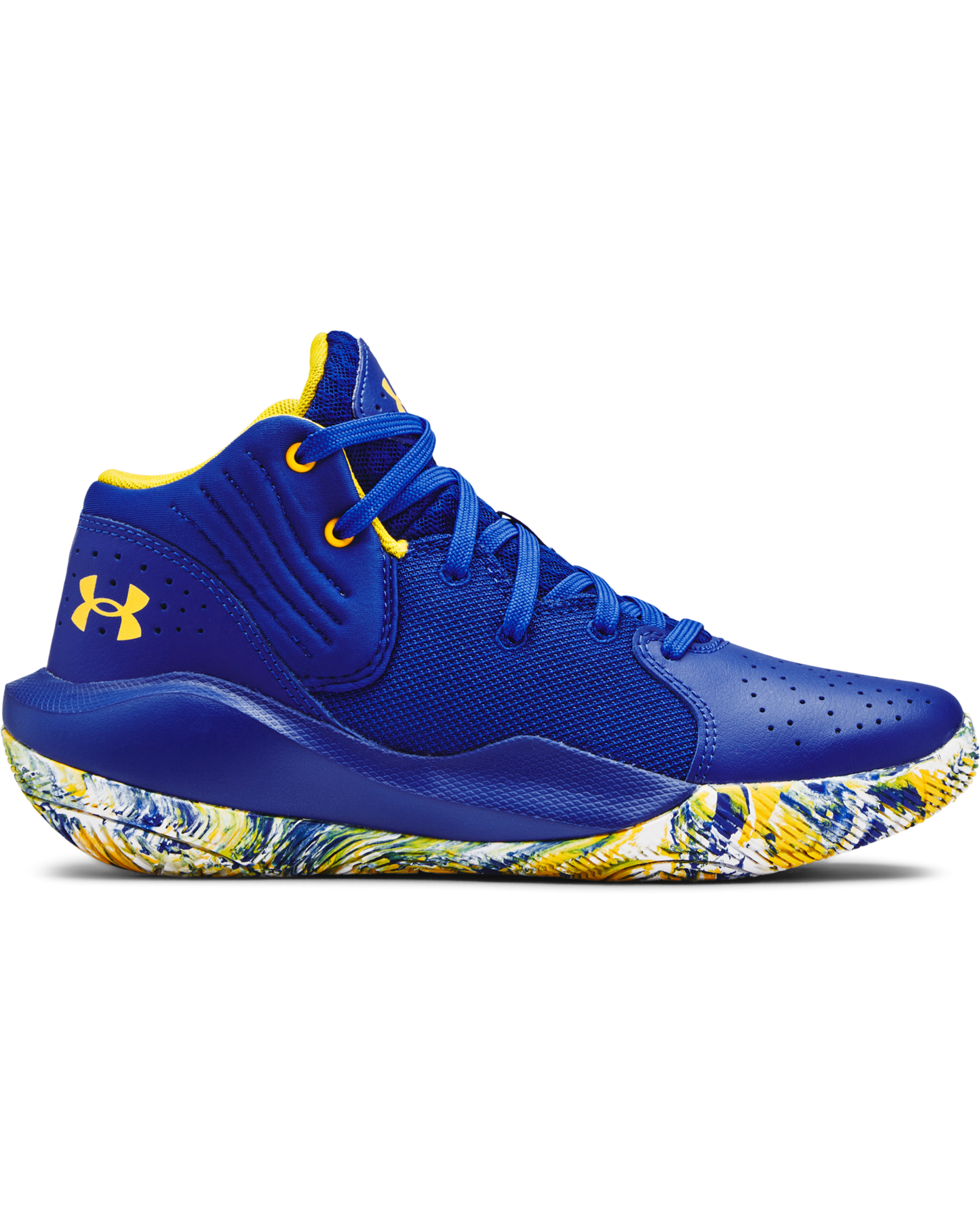 Grade School UA Jet '21 Basketball Shoes