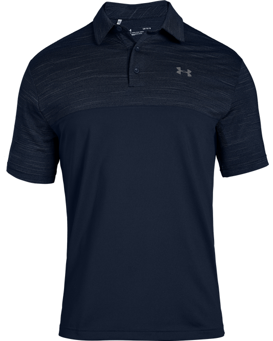 Men's UA Playoff 2.0 Blocked Polo Short Sleeve Shirt