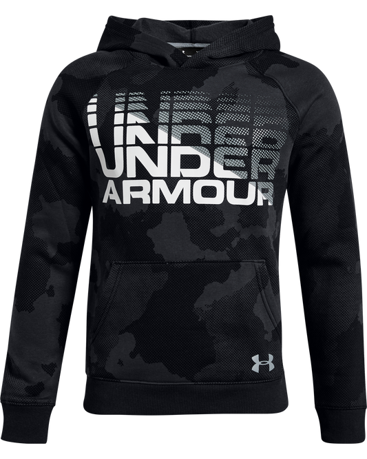 Boys' UA Rival Wordmark Hoodie