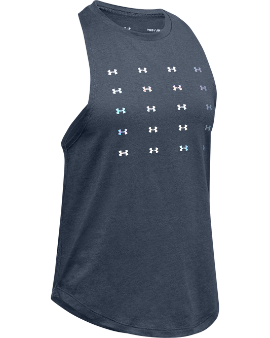 Girls' UA Infinity Twist Back Tank
