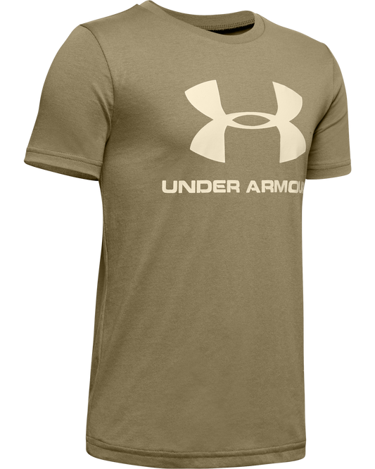 Boys' UA Sportstyle Logo Short Sleeve