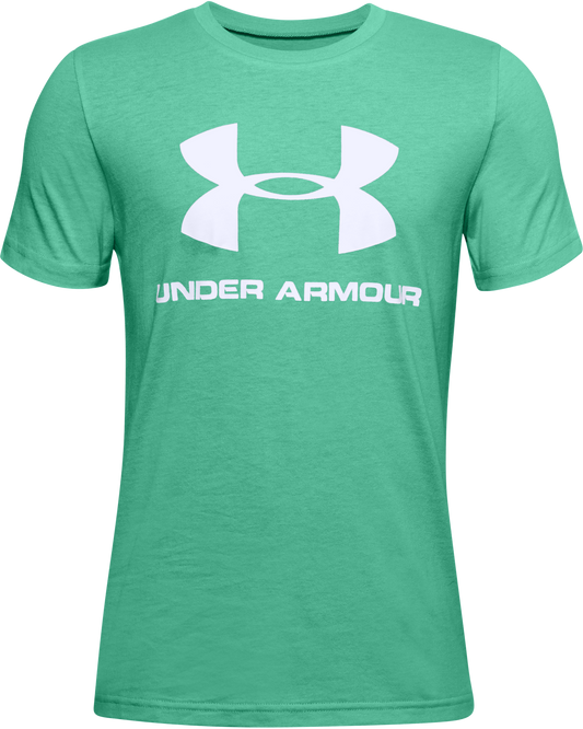 Boys' UA Sportstyle Logo Short Sleeve