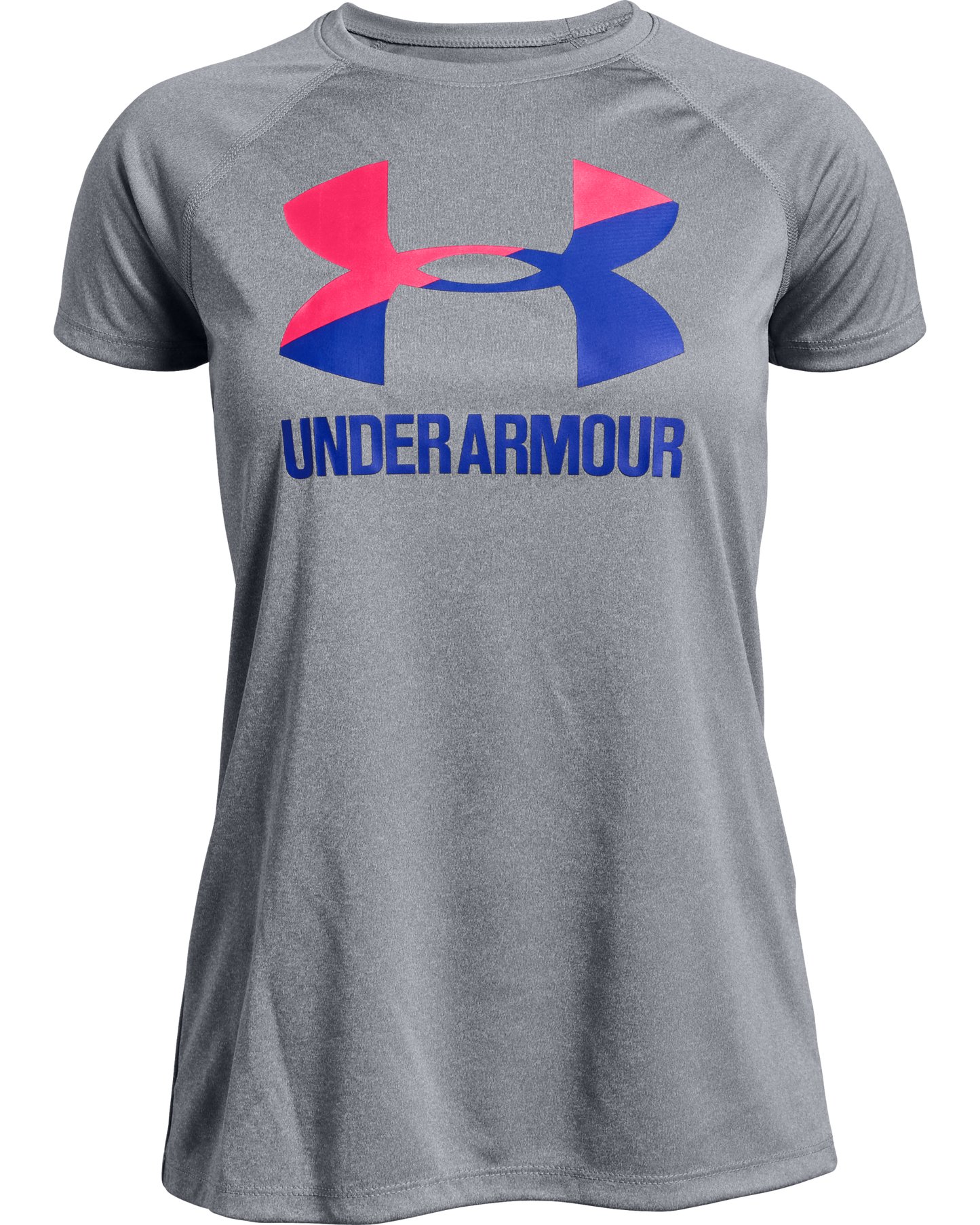 Girls' UA Big Logo Solid T-Shirt