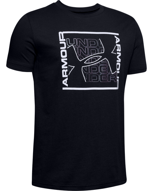 Boys' UA Colorshift Box Logo Short Sleeve Shirt