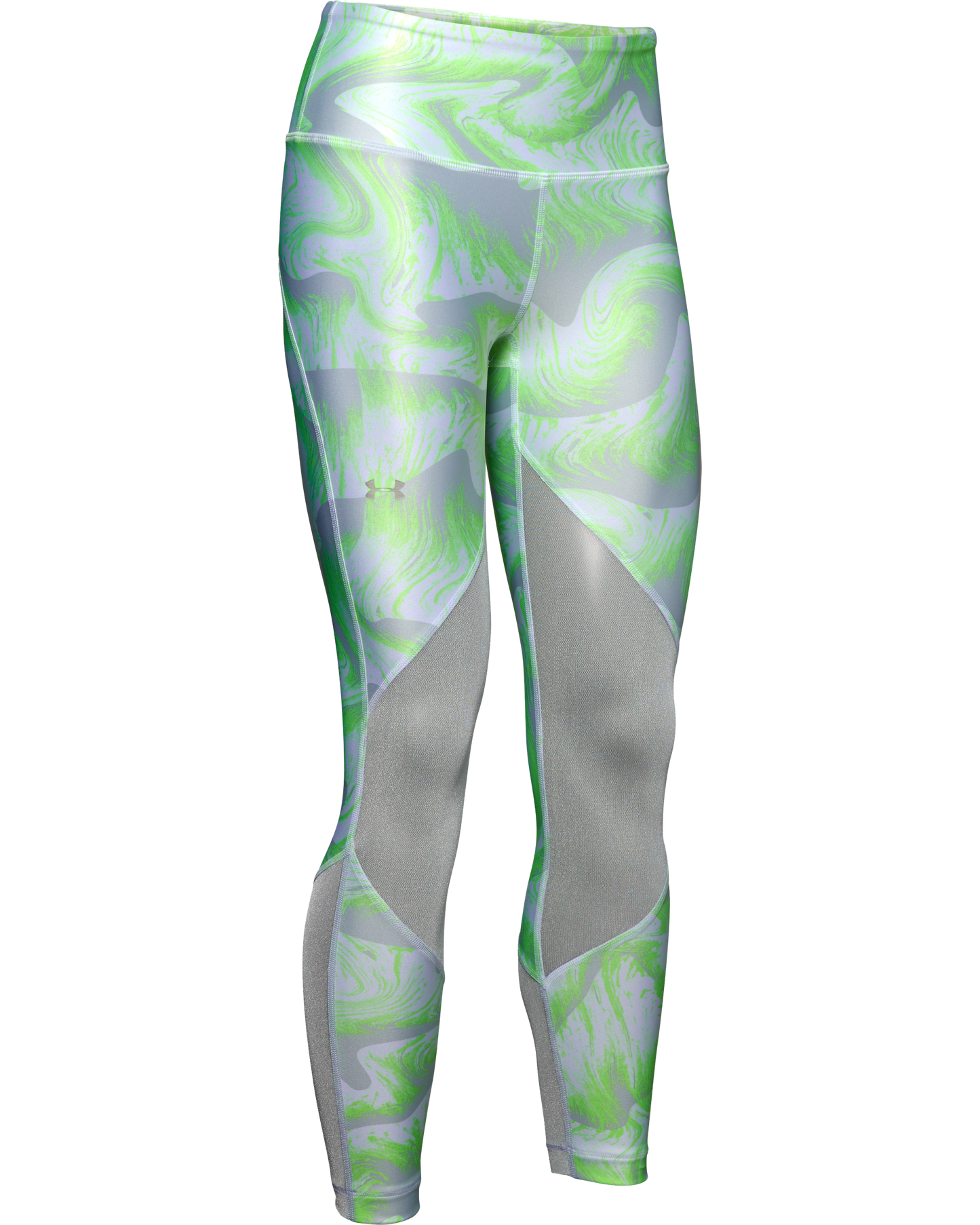 Women's HeatGear® Armour Mesh Print Ankle Crop