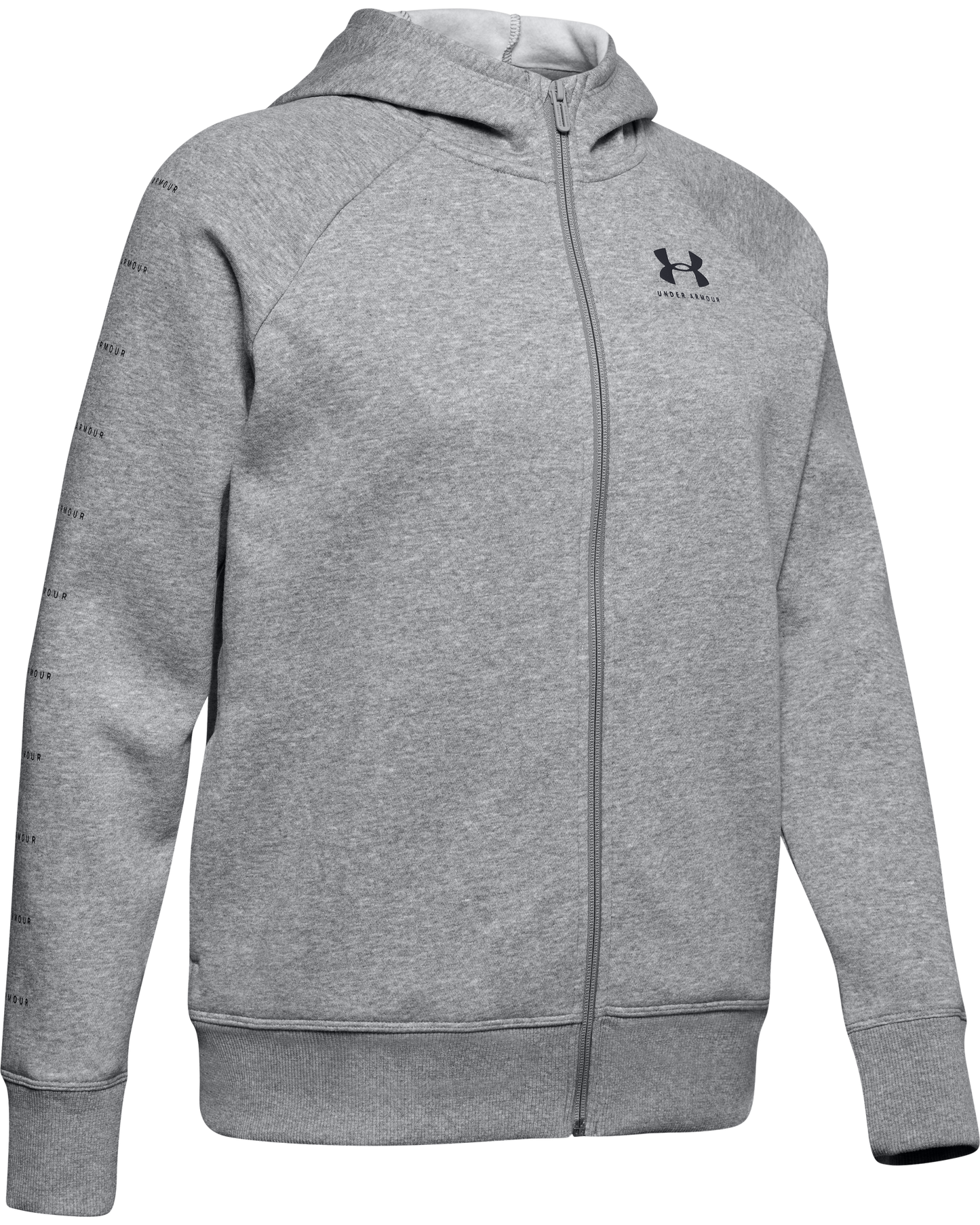 Women's UA Rival Fleece Sportstyle LC Graphic Full Zip Long Sleeve