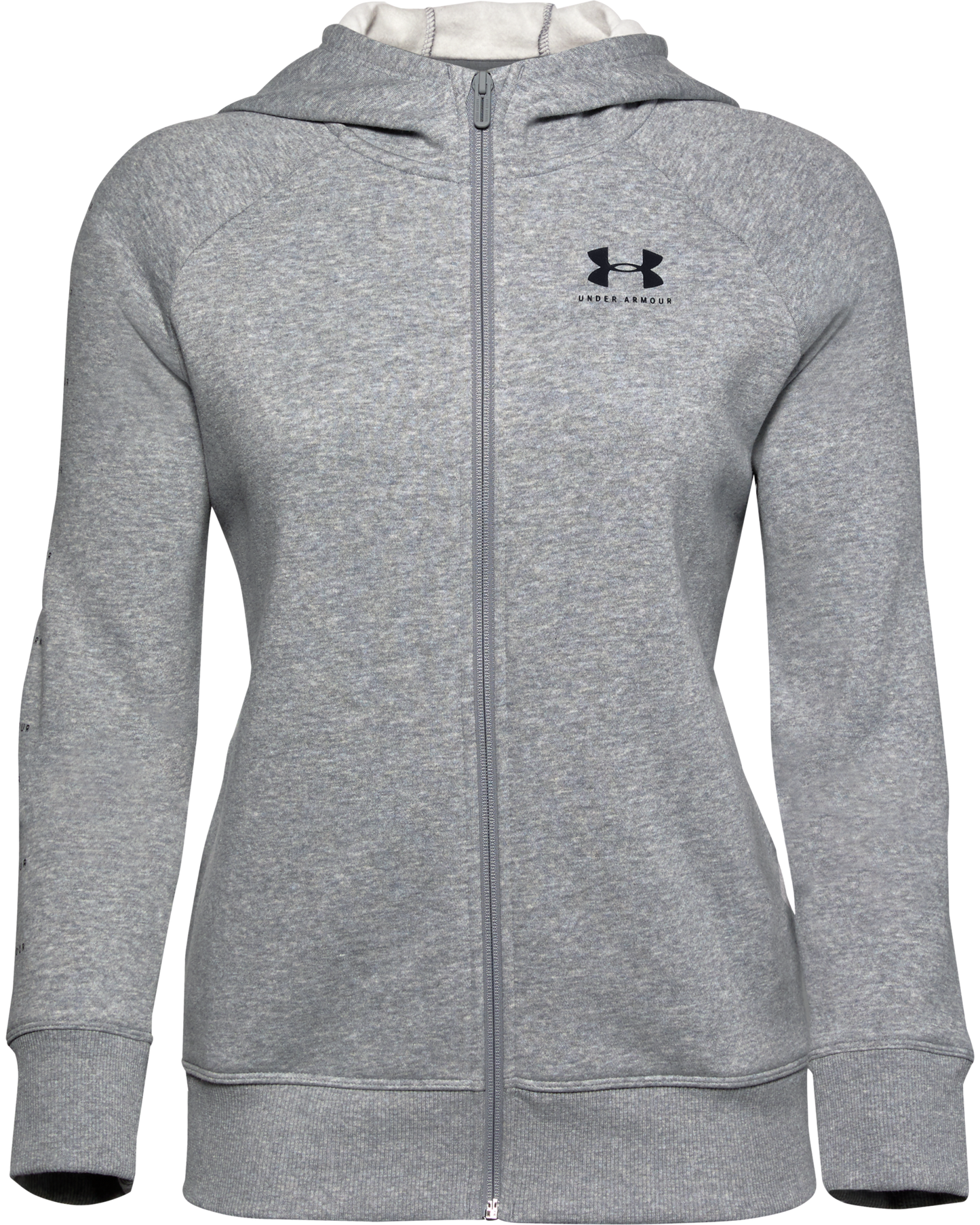 Women's UA Rival Fleece Sportstyle LC Graphic Full Zip Long Sleeve