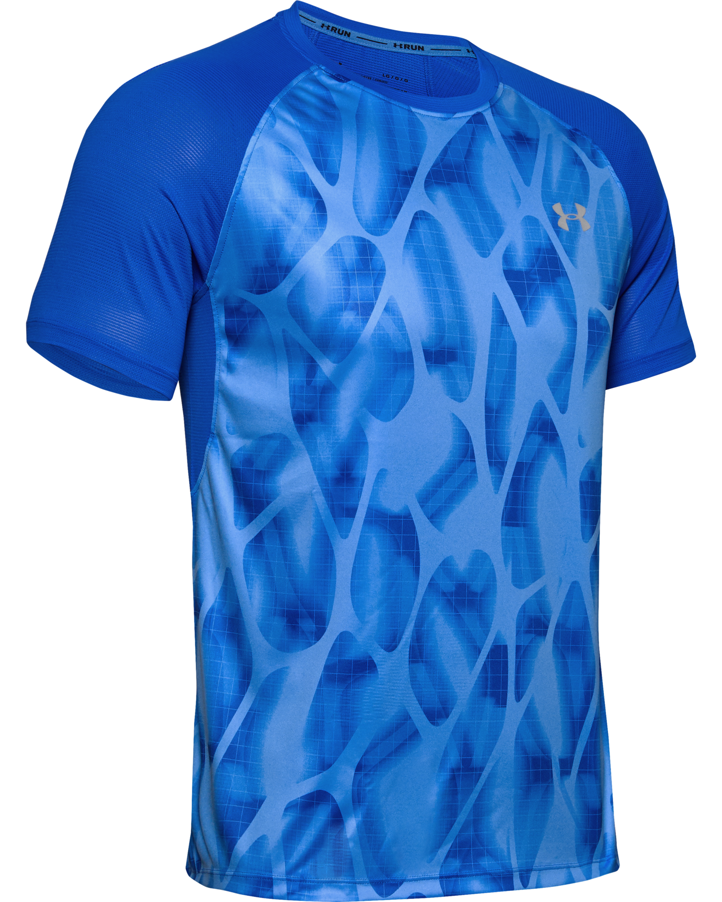 Men's UA Qualifier Iso-Chill Printed Run Short Sleeve