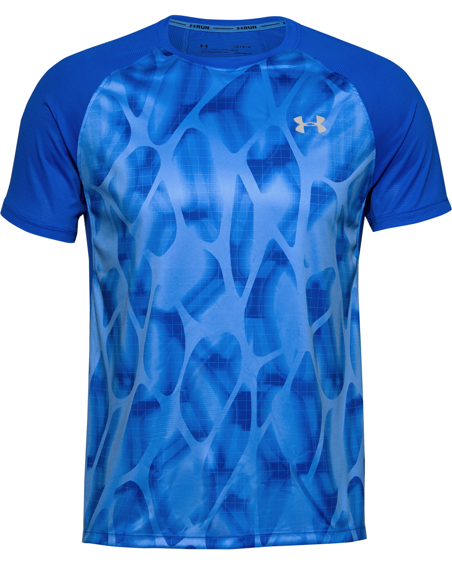 Men's UA Qualifier Iso-Chill Printed Run Short Sleeve