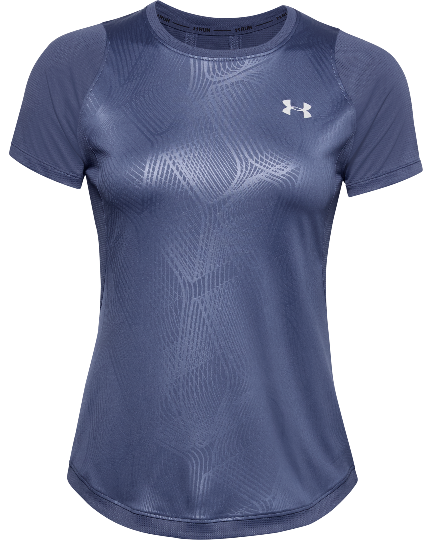 Women's UA Qualifier Iso-Chill Embossed Short Sleeve