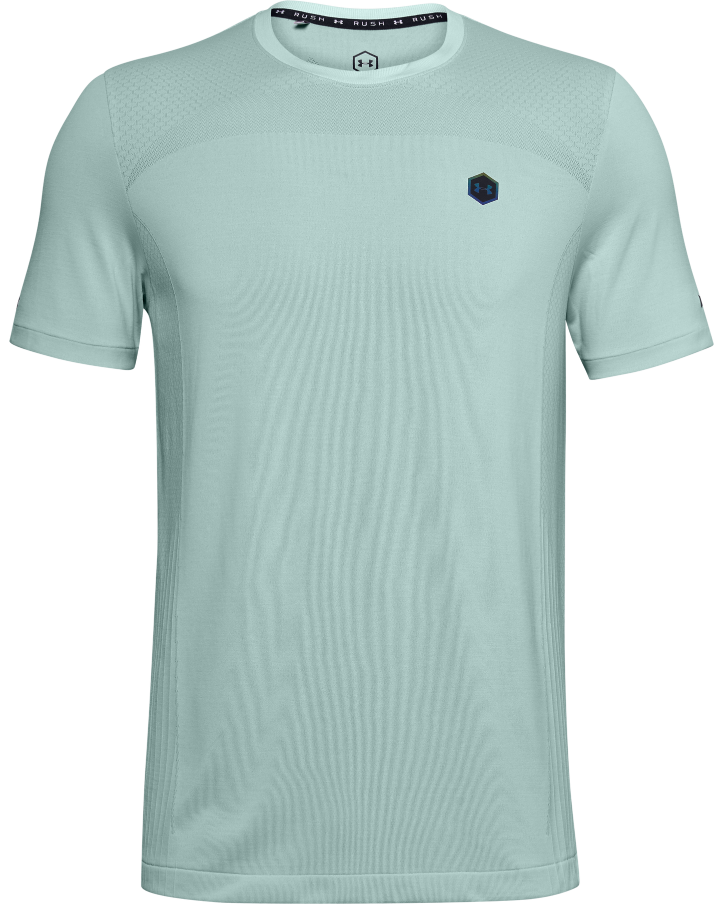 Men's UA RUSH™ Seamless Fitted Short Sleeve