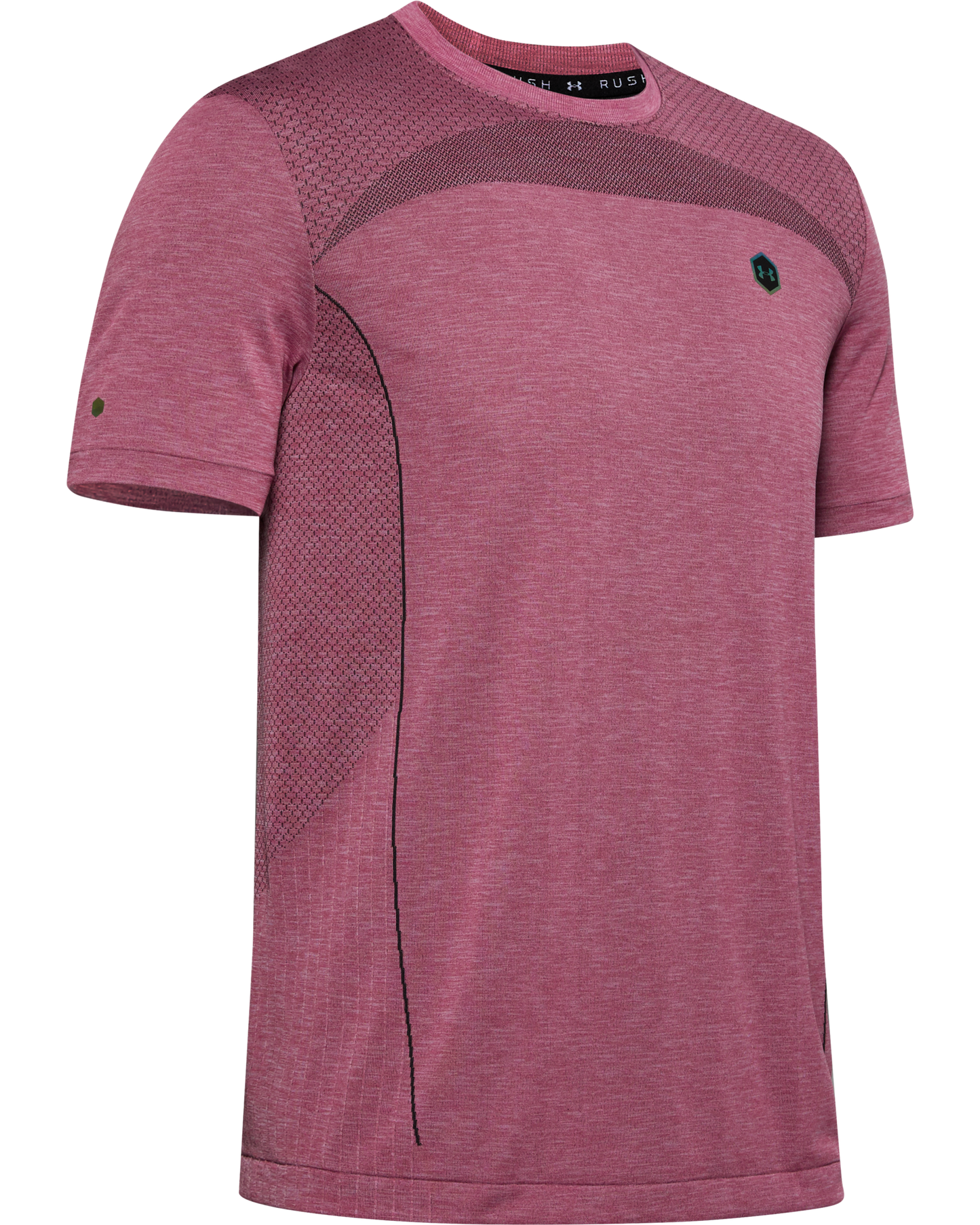 Men's UA RUSH™ Seamless Fitted Short Sleeve