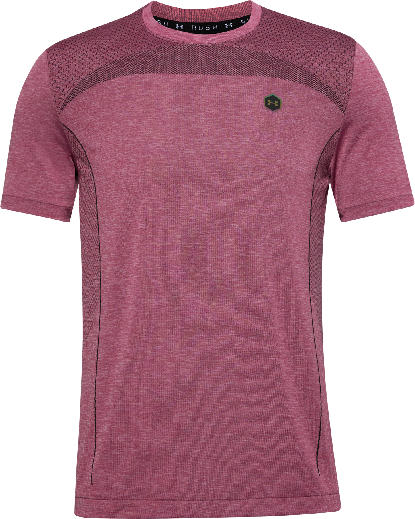 Men's UA RUSH™ Seamless Fitted Short Sleeve