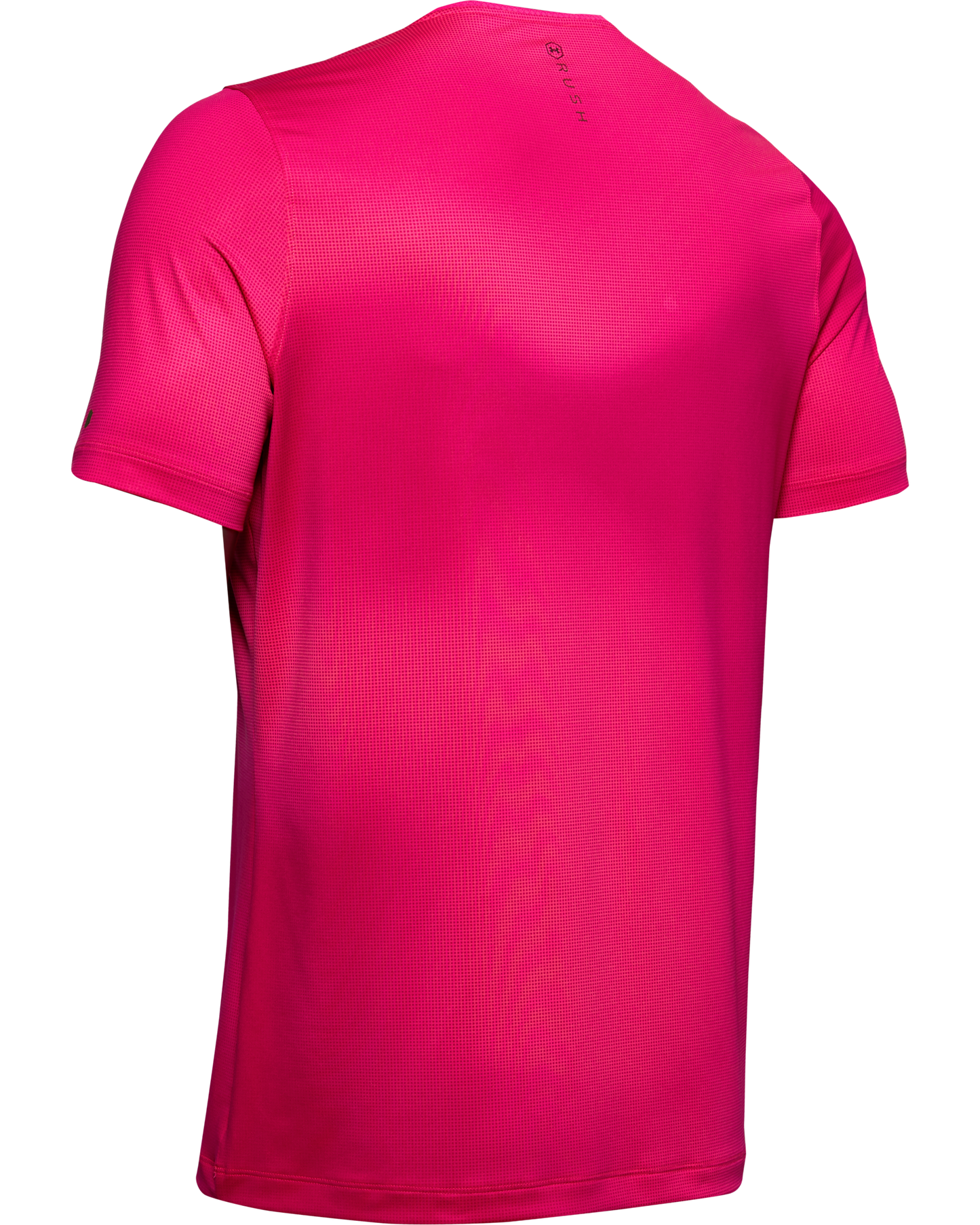 Men's UA RUSH™ HeatGear® Fitted Short Sleeve Printed