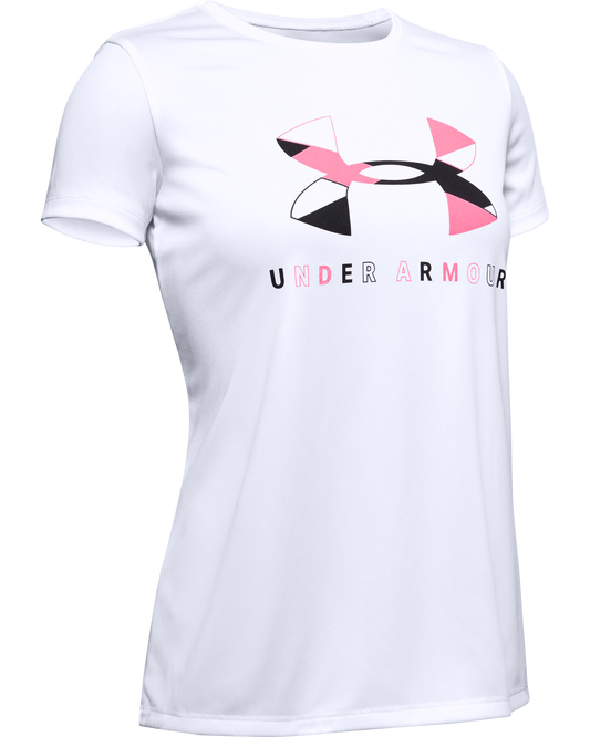 Girls' UA Tech™ Big Logo Short Sleeve Shirt