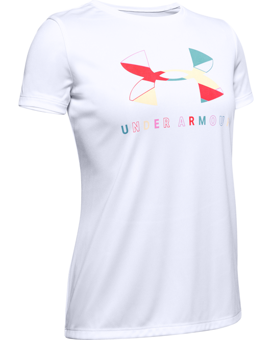 Girls' UA Tech™ Big Logo Short Sleeve Shirt