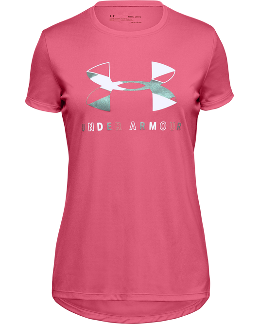 Girls' UA Tech™ Big Logo Short Sleeve