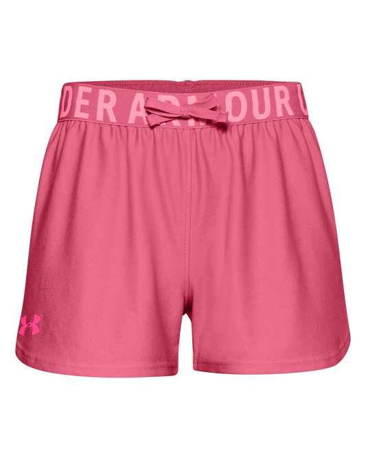 Girls' UA Play Up Solid Shorts