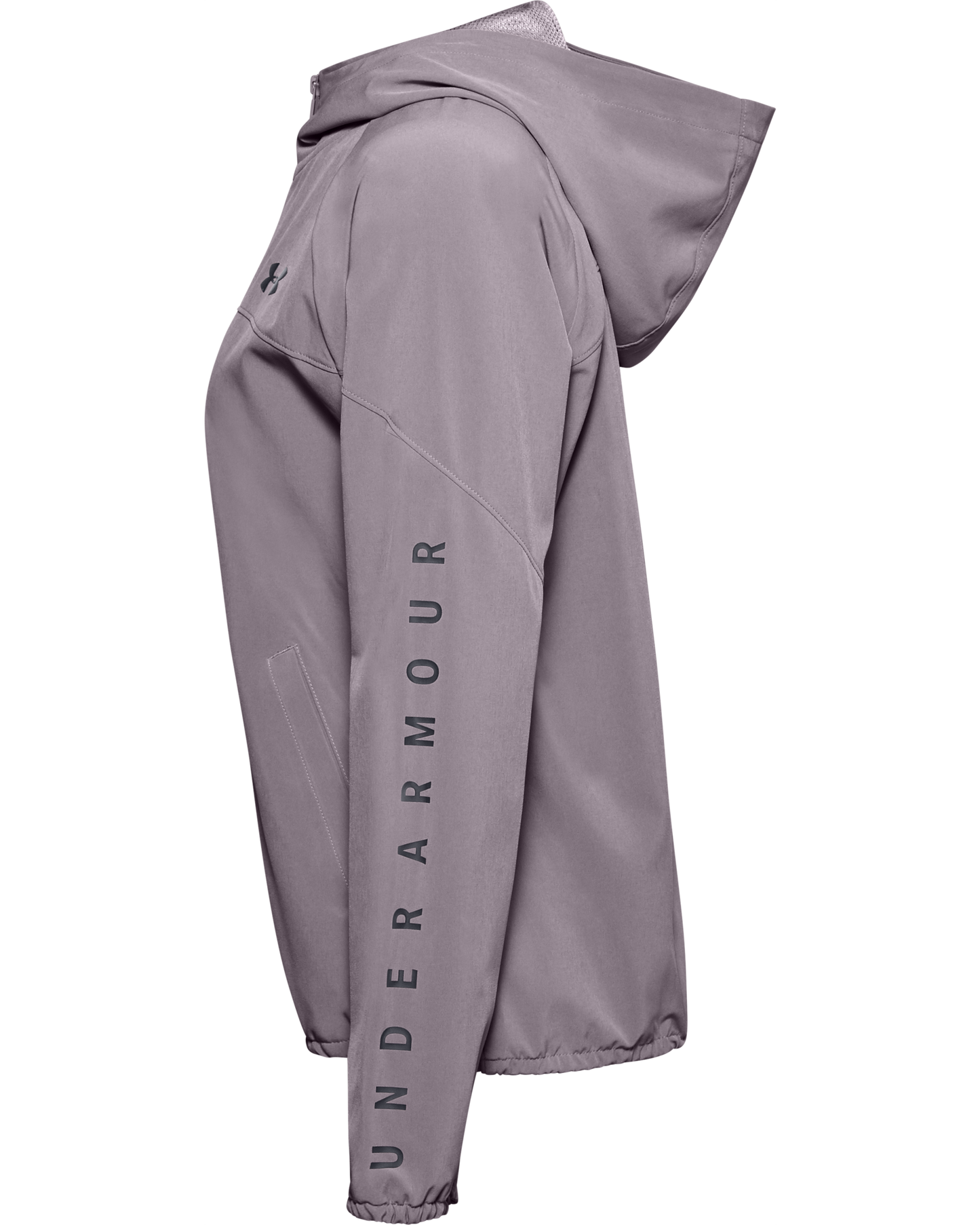 Women's UA Woven Branded Full Zip Hoodie