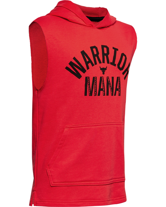 Boys' Project Rock Fleece Sleeveless Hoodie