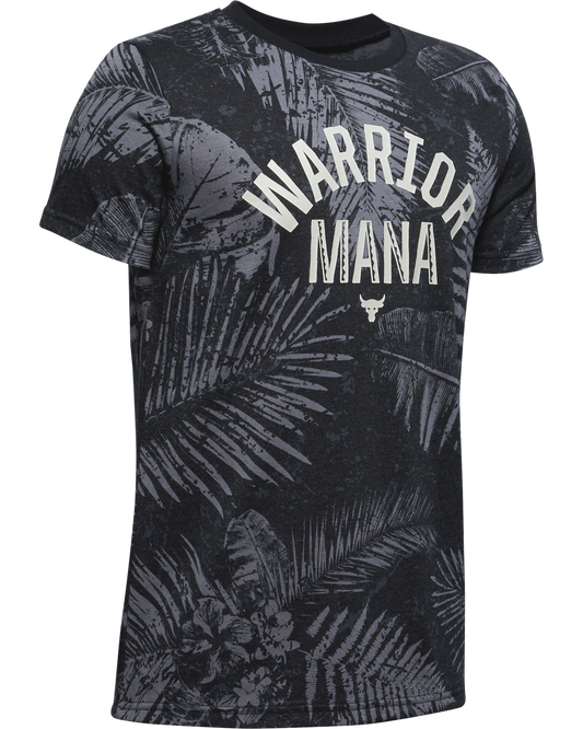 Boys' Project Rock Warrior Mana Short Sleeve