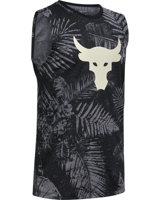 Boys' Project Rock Brama Bull Aloha Camo Tank