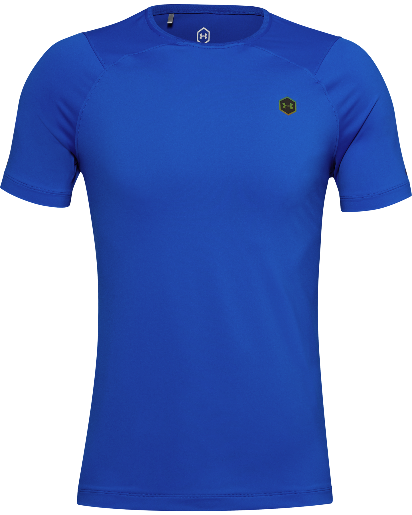 Men's UA RUSH™ HeatGear® Fitted Short Sleeve