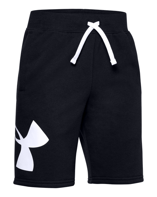 Boys' UA Rival Fleece Logo Shorts
