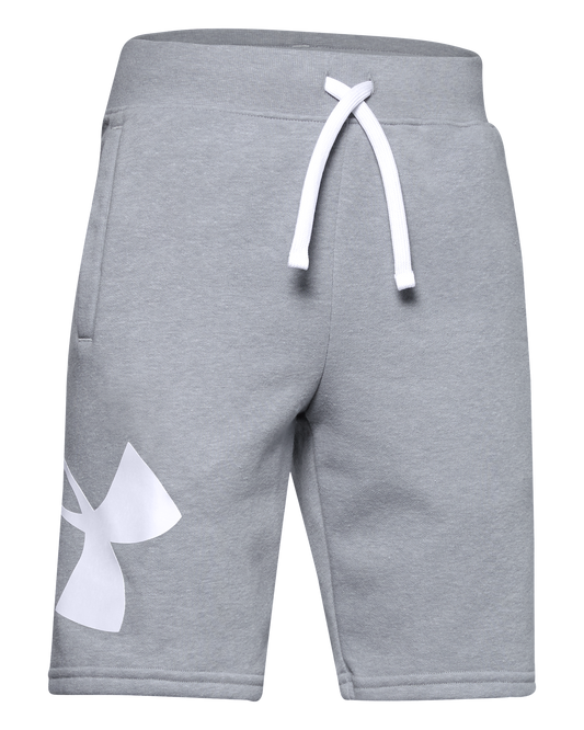 Boys' UA Rival Fleece Logo Shorts