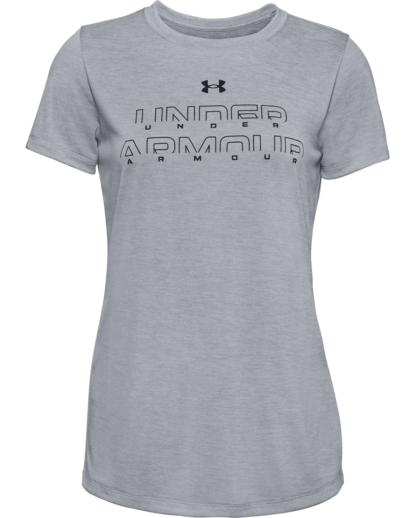 Women's UA Tech™ Twist Graphic Wordmark Short Sleeve Shirt