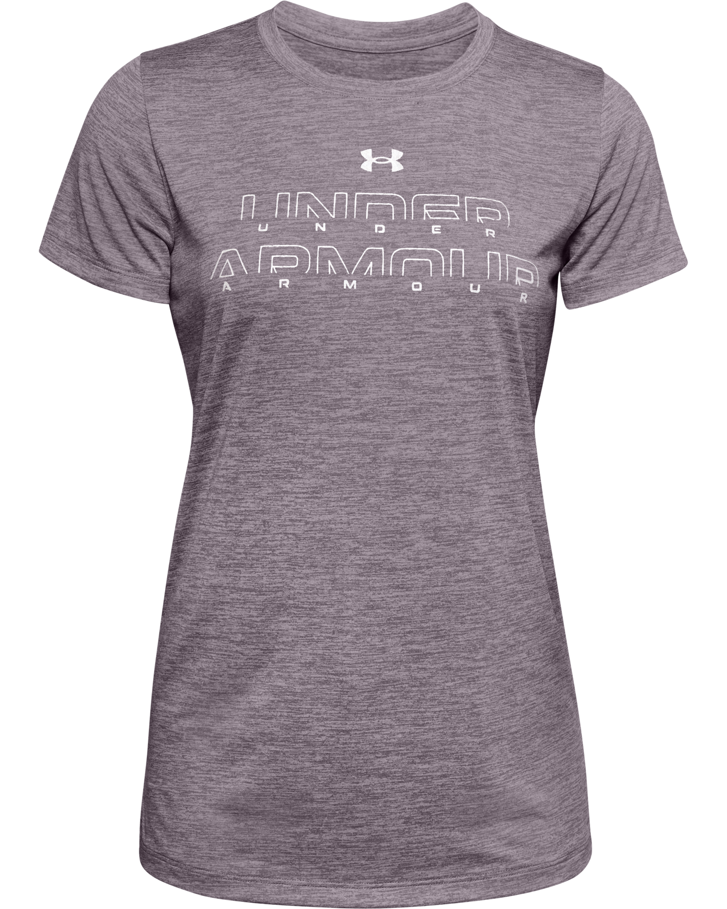 Women's UA Tech™ Twist Graphic Wordmark Short Sleeve Shirt