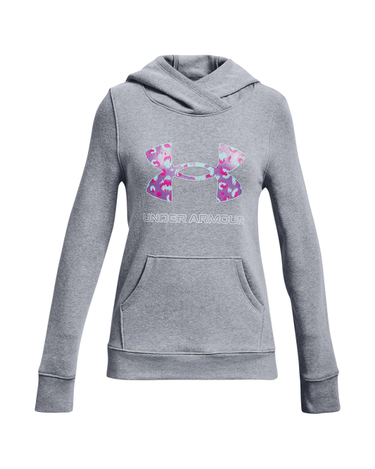 Girls' UA Rival Fleece Logo Hoodie