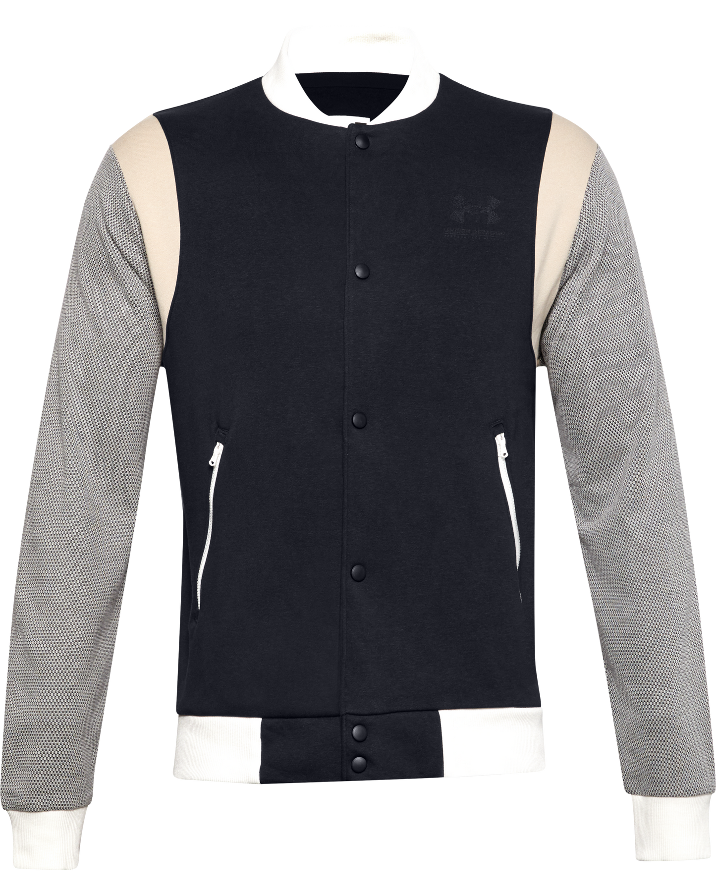 Men's UA Rival Fleece AMP Varsity Bomber Jacket
