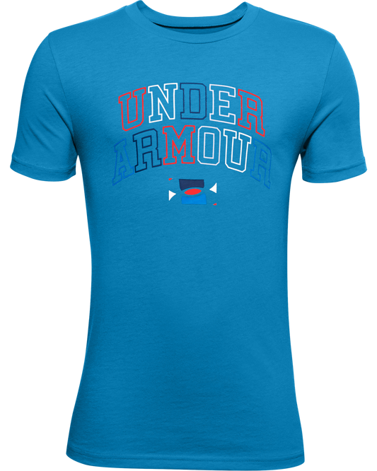 Boys' UA Multicolor Wordmark T-Shirt