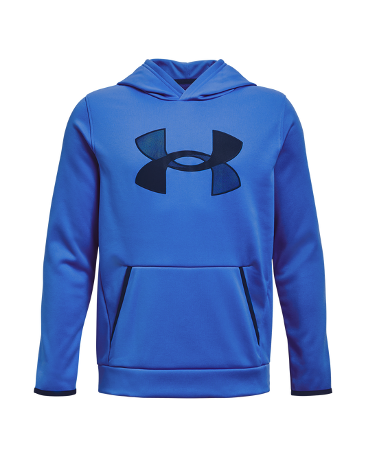 Boys' UA ColdGear® Armour Fleece® Big Logo Hoodie