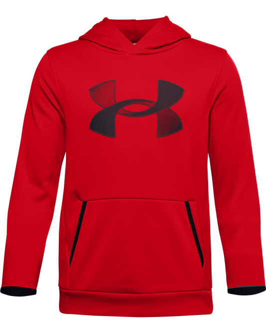 Boys' UA Armour Fleece® Big Logo Hoodie