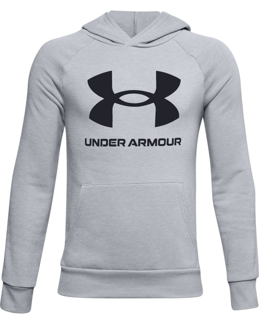 Boys' UA Rival Fleece Big Logo Hoodie